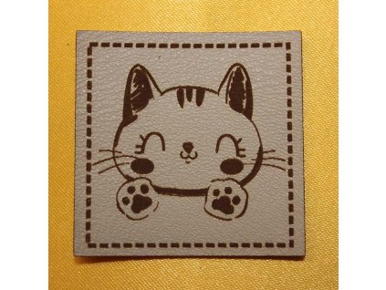 Štítok - Mačička