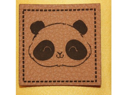 Štítok - Panda