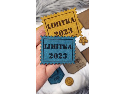 Koženkový štítok LIMITKA 2023