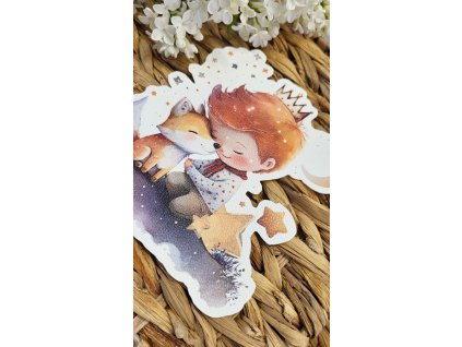 Malý princ 6 - Koženková nášivka