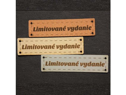 Štítok - Limitované vydanie