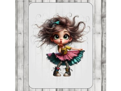 DTF transfer/nažehľovačka Dievčatko 1