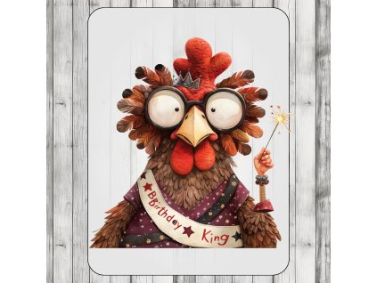 DTF transfer/nažehľovačka Kohút oslávenec