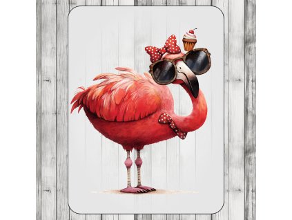 DTF transfer/nažehľovačka Plameniak oslávenec