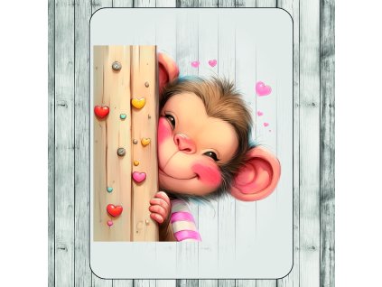 DTF transfer/nažehľovačka Kuk opička