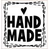 Koženkový štítok Handmade