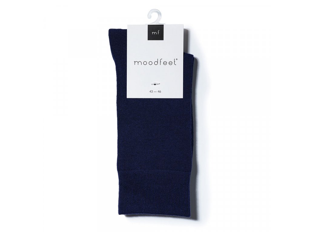 Kvalitní bavlněné ponožky v  barvě švestek MOODFEET