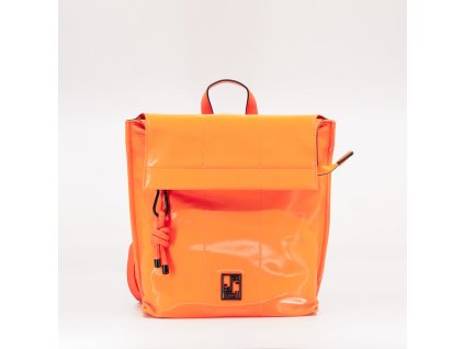 Dámský batoh v zářívé oranžové barvě PEPE MOLL