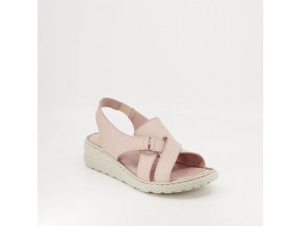 Dámské kožené sandály STIVAL růžové