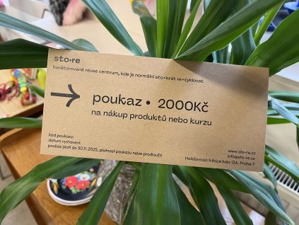 Voucher 2000 CZK