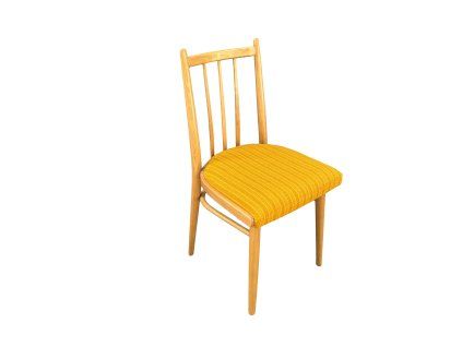 Retro chair with upholstery
