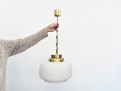 Pendant Light Opal Glass