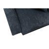 Armchair with black corduroy
