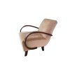 Halabala armchair, with dark armrests