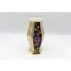 Hand-Painted Vase - Bohemia / Telč -gold