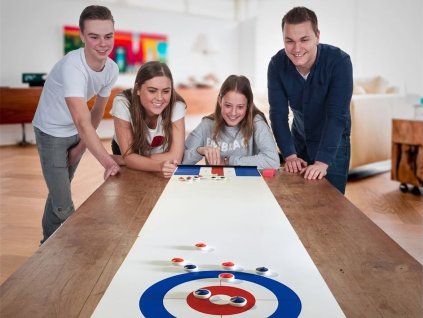 Shuffleboard curling