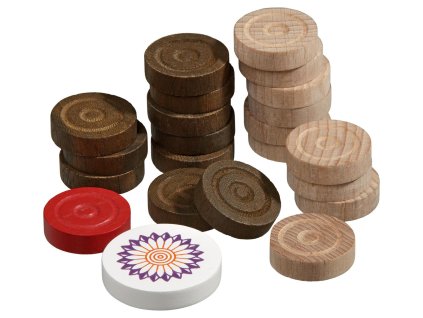 Carrom - játékfigurák