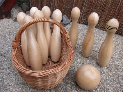 Bowlingbábuk - nagy (30 cm)