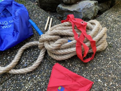 Tug of war rope