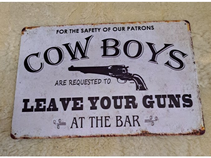 LEAVE YOUR GUNS