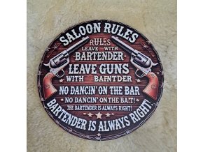 SALOON RULES