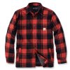 Zateplená Košile carhartt - Heavyweight Flannel Sherpa-Linned Shirt Jac