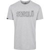 Heather Grey + Black Stroke
