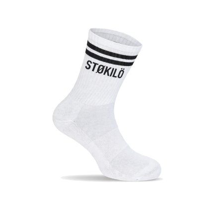 STOKILO socks stripes white black