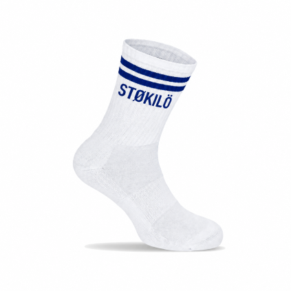 STOKILO socks stripes white blue