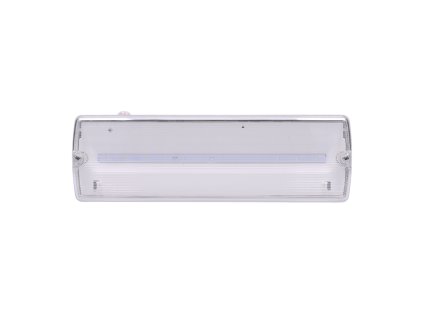 LED nouzové osvětlení, 3,2W, 175lm, IP65, NiCd 800mAh baterie, testovací tlačítko
