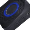 SMART bezdrátový zvonek, bateriový + USB, 200m, černý, learning code