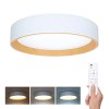 LED osvětlení s dálkovým ovladačem Larios White, 48W, 3360lm, 39cm, změna chromatičnosti, stmívatelné