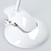 LED stmívatelná lampička 2v1, podstavec i klip, 5W 4000K, 3 barevné kryty