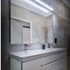 LED koupelnové osvětlení nad zrcadlo, 12W, 900lm, 4000K, IP44, 60cm, stříbrné