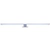 LED koupelnové osvětlení nad zrcadlo, 12W, 900lm, 4000K, IP44, 60cm, stříbrné