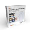 LED osvětlení s dálkovým ovladačem Floco, 30W + 6W RGB, 2100lm, 40cm, změna chromatičnosti, stmívatelné