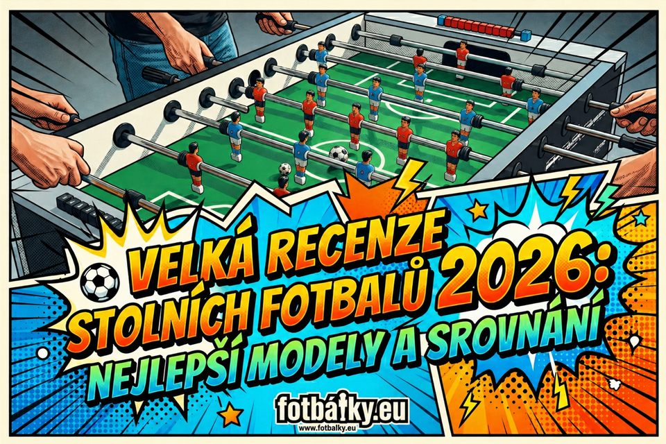 Veľká recenzia stolných futbalov 2026: Najlepšie modely a porovnanie