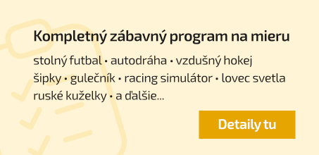 Kompletný zábavný program na mieru