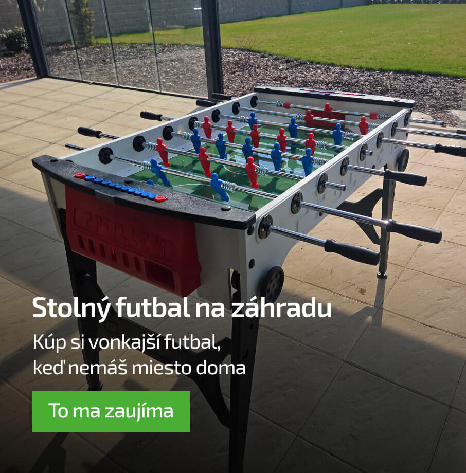 Stolný futbal na záhradu
