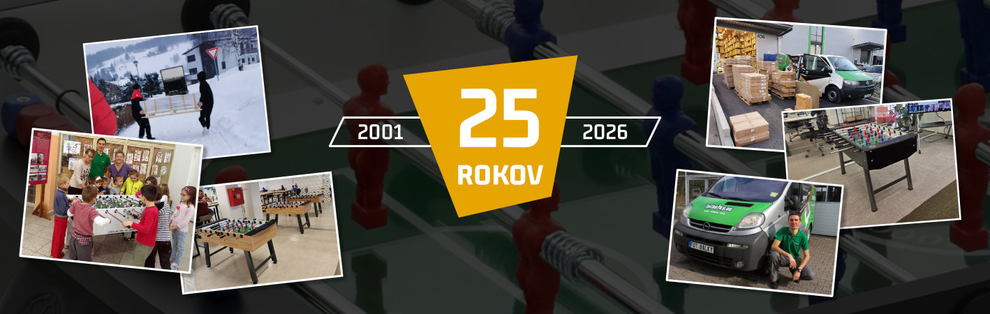 Slávime 25 rokov na trhu