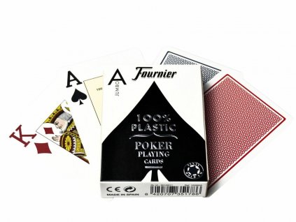 Fournier Jumbo 100% plast, modré