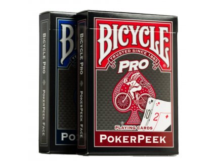 Poker karty Bicycle Poker Peek PRO