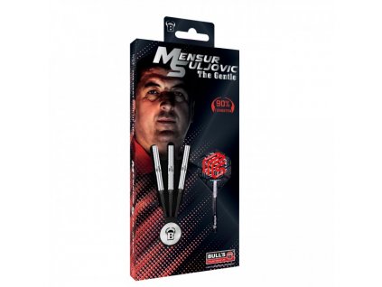 Šípky soft Bull's Mensur Suljovic 90% - 18 g
