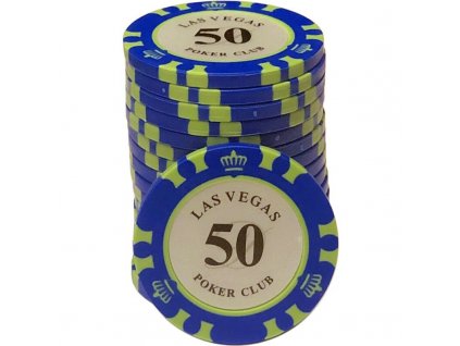 Kusový žetón na poker Las Vegas Pokerclub 50