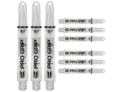 Násadky Pro Grip 3 Sets Spin Clear SHT