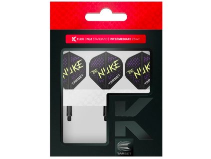 Letky Luke Littler K-Flex Black No.2 Intermediate