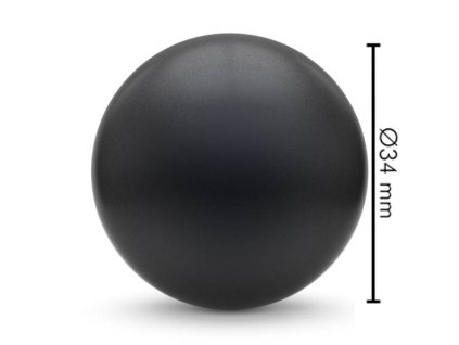 Lopta pre stolný futbal čierna