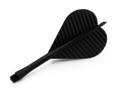 Letky Karella čierna 1ks so závitom 2BA