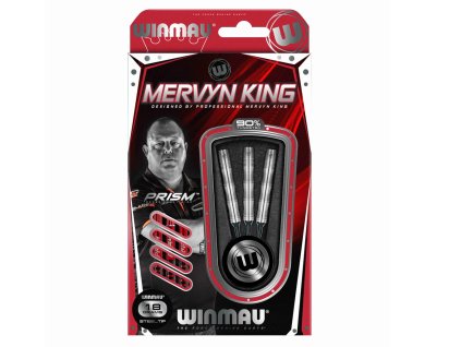 Šípky Winmau Mervyn King 90% 18g soft