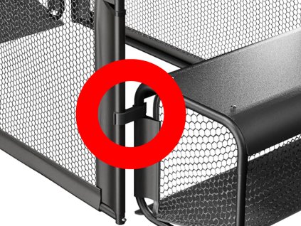 Plastový držiak bránky a stoličky Subsoccer® 3